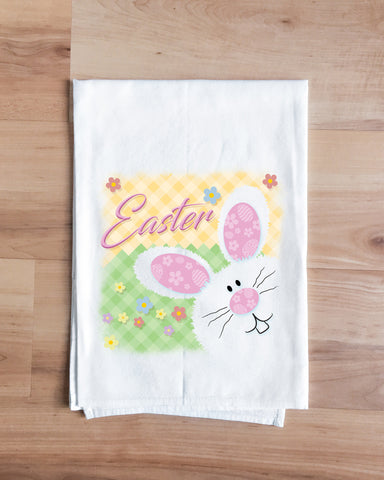 Cute Bunny Tea Towel Easter Collection Towel Decorative Flour Sack Kitchen Jesus Tea Dish Towel
