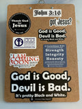 Thank God for Jesus 3” CEA Sticker John 14:6