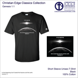 Genesis 1:1 Men's Unisex Black Short Sleeve T-shirt