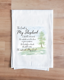 The Lord is my Shepherd Collection 2 Piece Set by Tee Towel Towel Flour Sack Kitchen Jesus Tea Dish Decorative