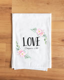 Hope Love Faith Collection 3 Piece Set by Tee Towel Towel Flour Sack Kitchen Jesus Tea Dish Decorative